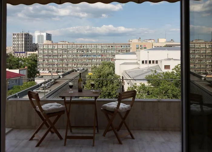 Central Luxury Flat With Terrace - Adela Accommodation - Ideal For Long Stays